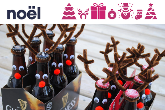 Tuto Noël créatif : Un cadeau original à base de bière