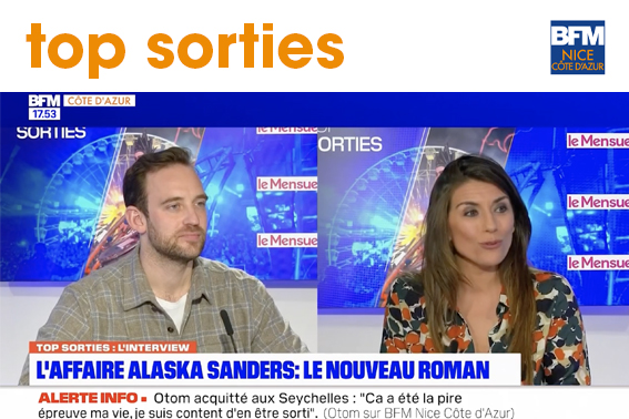 Joël Dicker en interview pour son nouveau roman L'Affaire Alaska Sanders