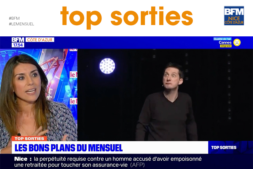 BFM TOP SORTIES emission 28 Karine Chakir culture valbonne le cercle de whitechapel robinson mandelieu theatre des muses monaco Karine Chakir et Le Cercle de Whitechapel dans "Top Sorties" sur BFM Nice Côte d'Azur word3