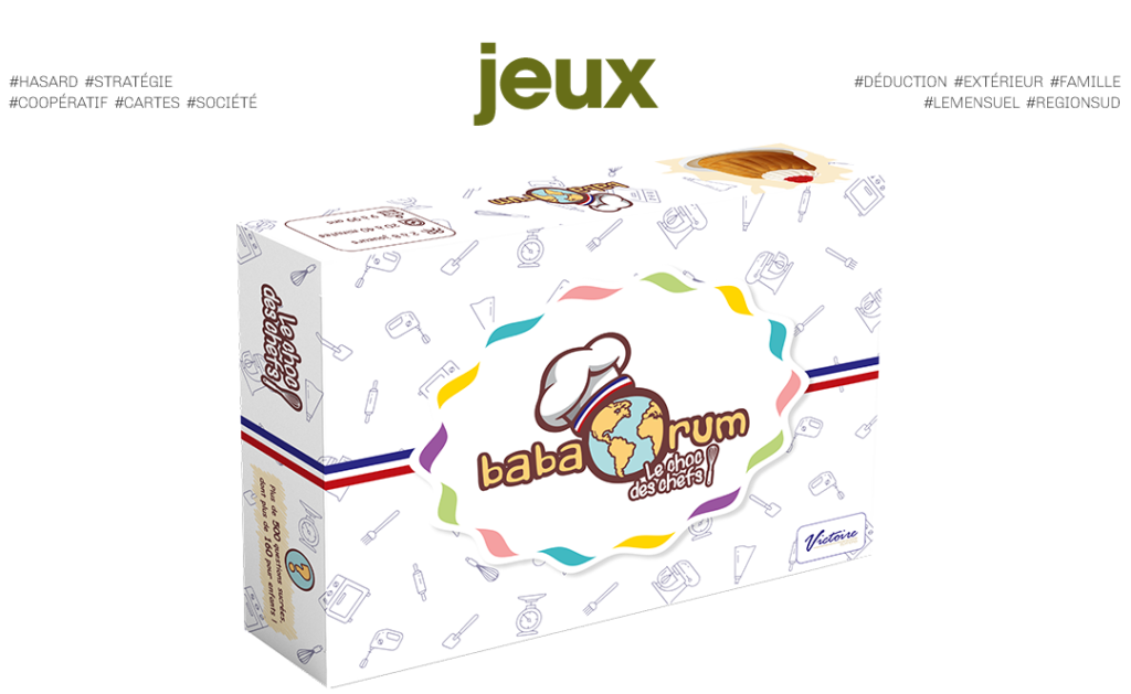 Babaorum, le jeu de pâtisserie 100 français