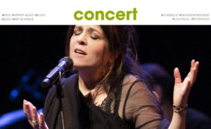 Agnès Jaoui en concert