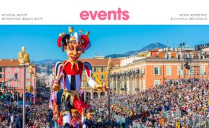 Défilé des chars au Carnaval de Nice