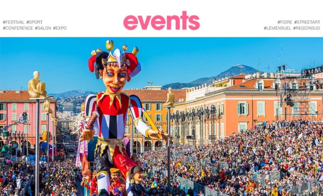 Défilé des chars au Carnaval de Nice