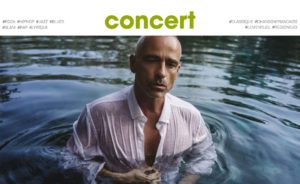 Eros Ramazzotti en concert au palais Nikaia