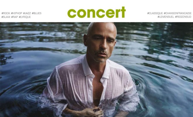 Eros Ramazzotti en concert au palais Nikaia