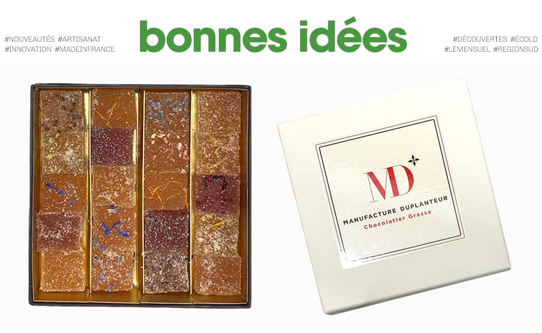 BONNES IDEES pates de fleurs de grasse maison Duplanteur jpg Les Pâtes de fleurs de Grasse, des douceurs sucrées aux senteurs du sud word2