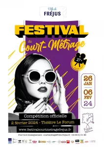 Affiche Festival Court métrages Fréjus 2024