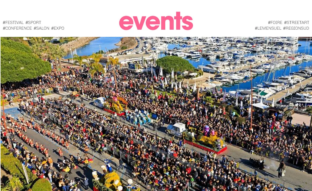 Fête du Mimosa de Mandelieu La Napoule