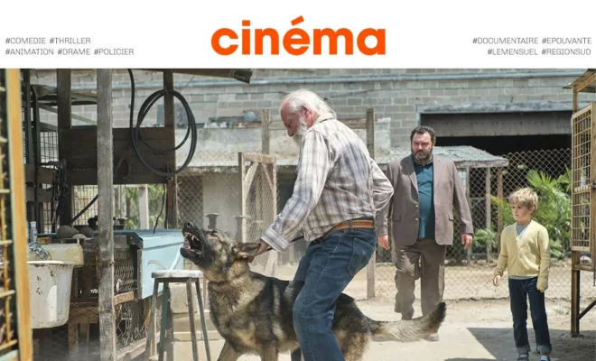 Chien Blanc avec Denis Ménochet, Kacey Rohl, K.C. Collins