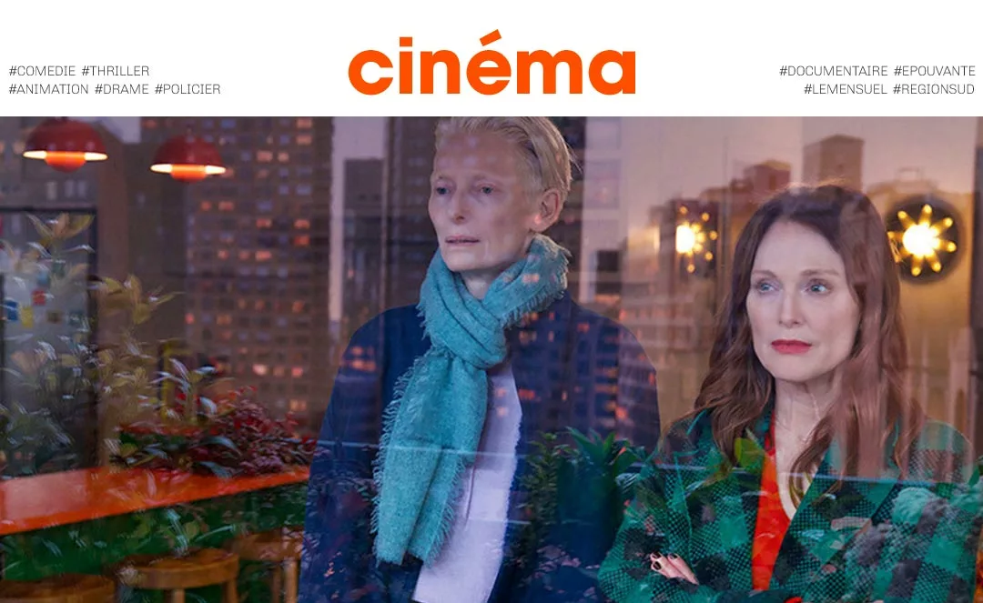 Tilda Swinton et Julianne Moore dans La Chambre d'à Côté