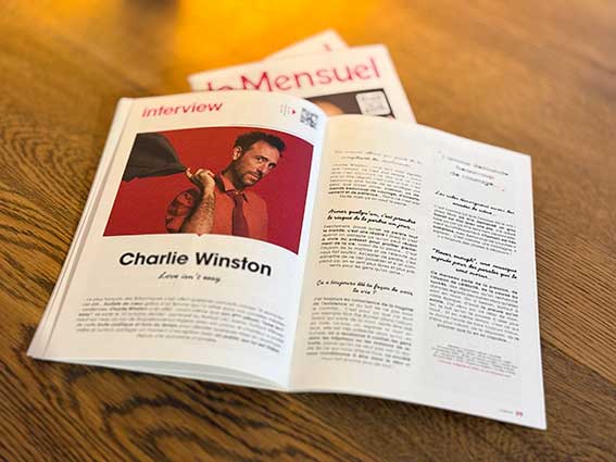 Charlie Winston en interview exclusive sur son album Love isn't easy au Festival LAC Arena Charlie Winston en interview exclusive sur son album Love isn't easy au Festival LAC Arena