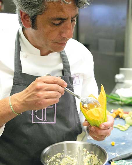 Denis & Muriel Fétisson enchantent le restaurant "La Place" à Mougins