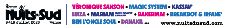 Nuits du Sud 2026