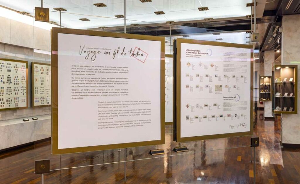 Expo Voyage au fil du timbre à Monaco