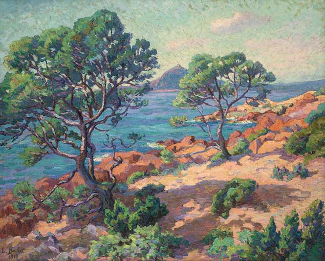 Les roches rouges au Musée des Beaux‑Arts de Draguignan