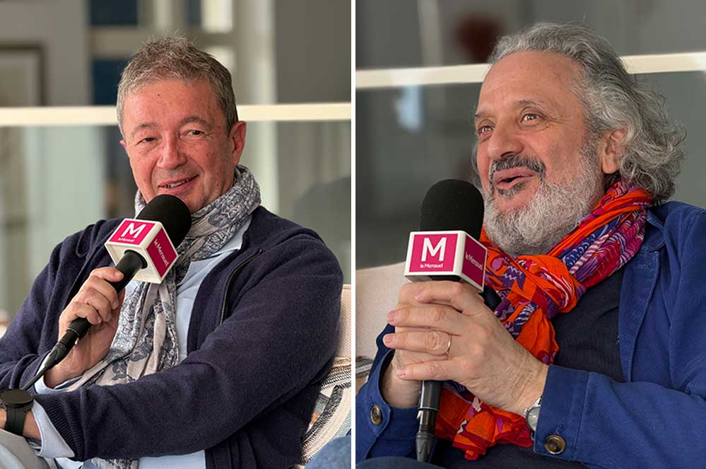 Frédéric Bouraly et Éric Laugérias en interview