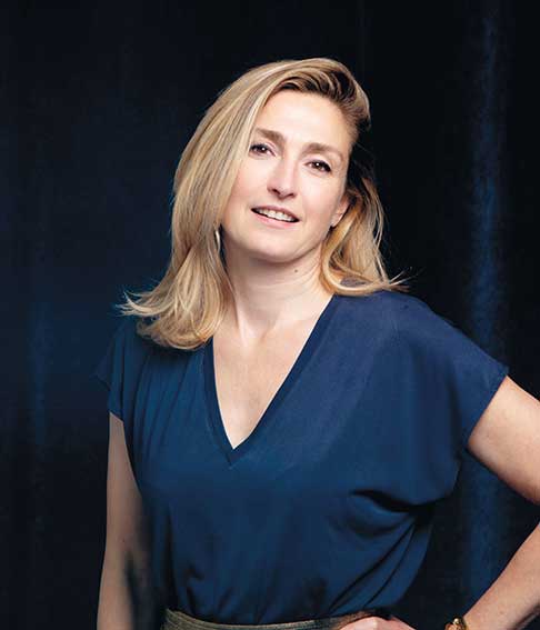 Julie Gayet en interview