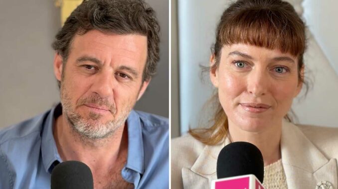 Erika Sainte et Lannick Gautry en interview