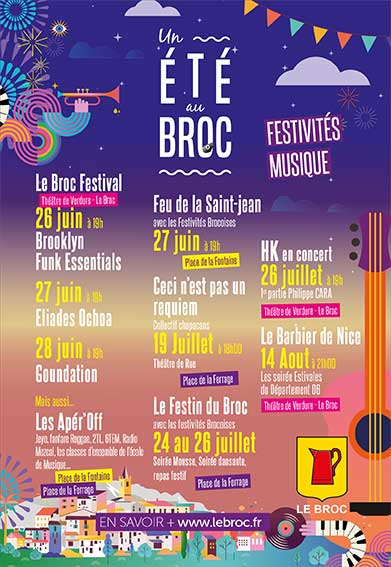 Un été au Broc
