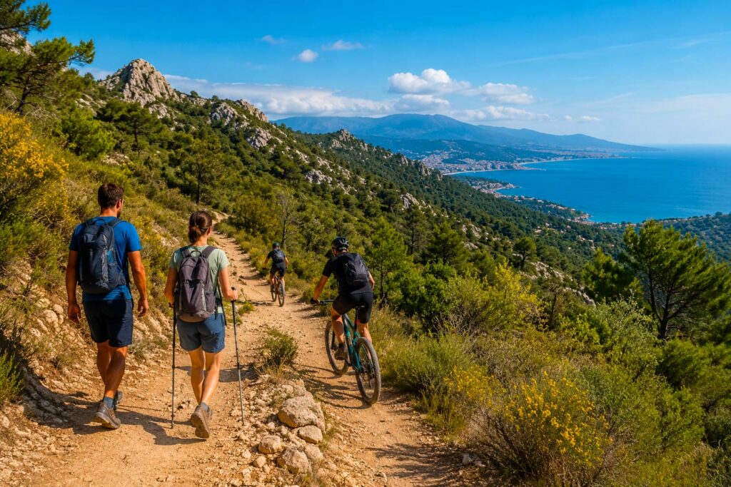 Randonnées et VTT dans le Var et les Alpes-Maritimes