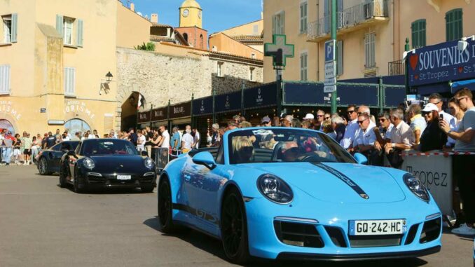 Paradis Porsche 2026 à Saint-Tropez