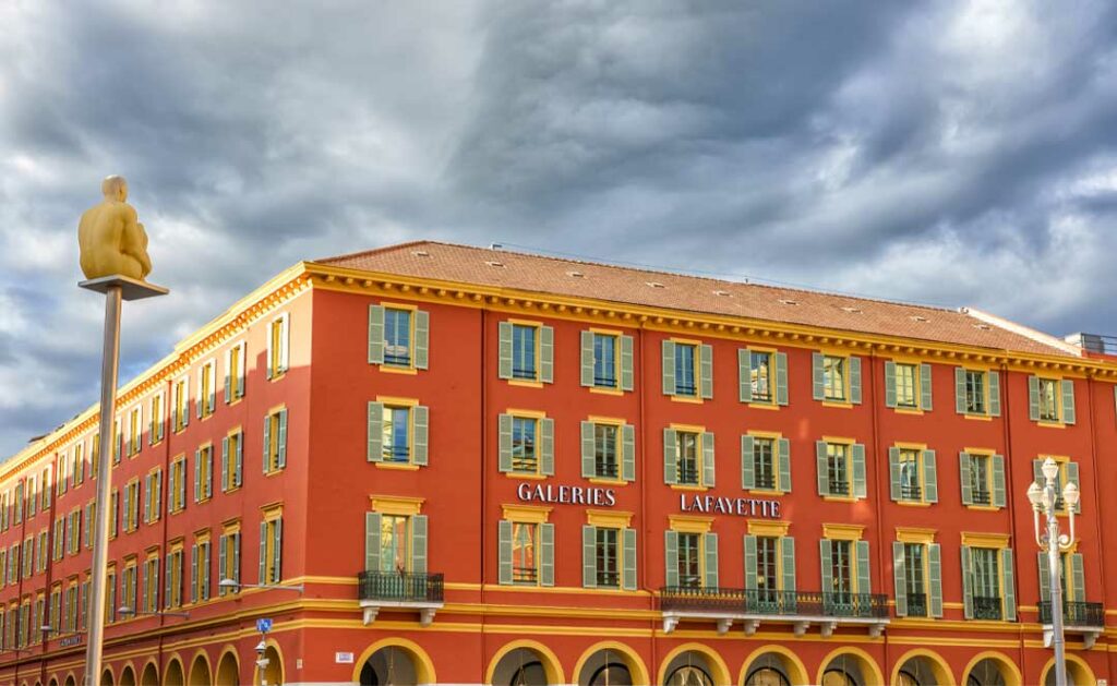 Les Galeries Lafayette de Nice