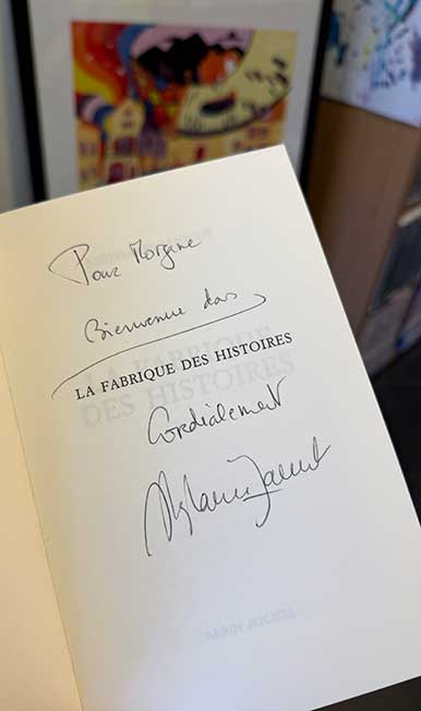 "La fabrique des histoires" de Stéphanie Janicot