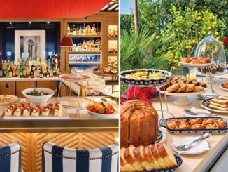 Bruncher à l'hôtel Arev à Saint-Tropez