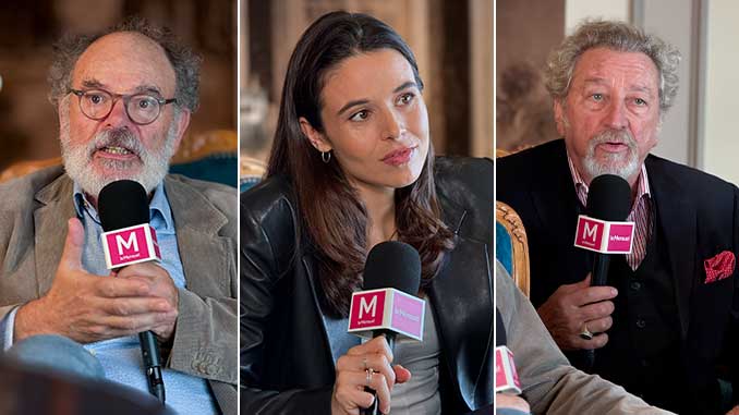 Jean-Pierre Darroussin, Marilou Aussilloux & Robert Guédiguian en interview